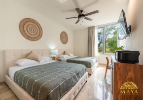 NHOA 309C Lux 1BR Condo Pool View in Aldea Zama